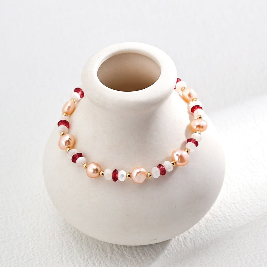 Marvel Ruby Pearl Bracelet