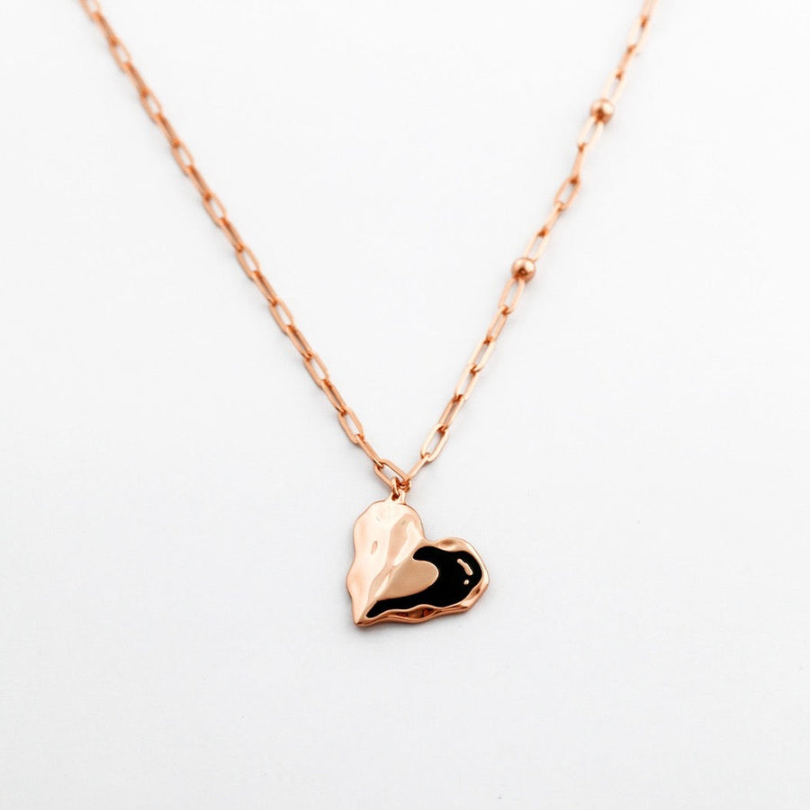 Glaze Heart Necklace