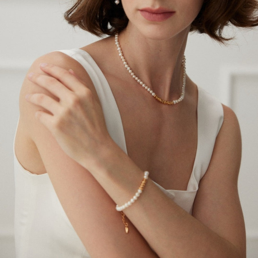 Delphine Pearl Necklace