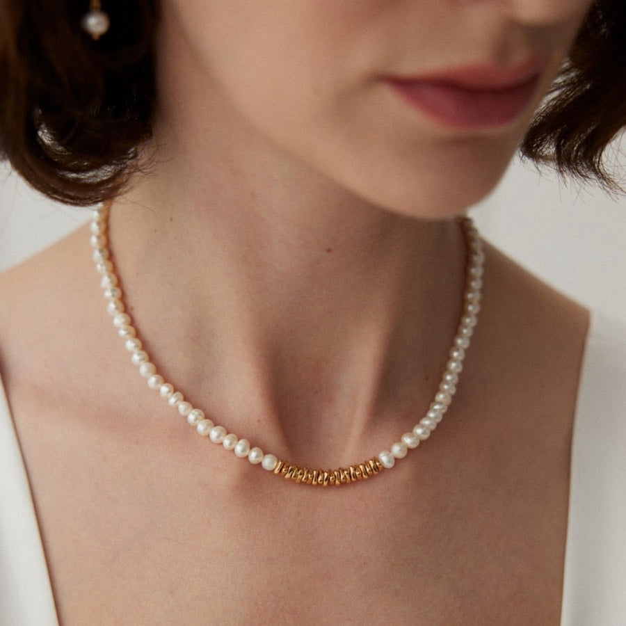 Delphine Pearl Necklace