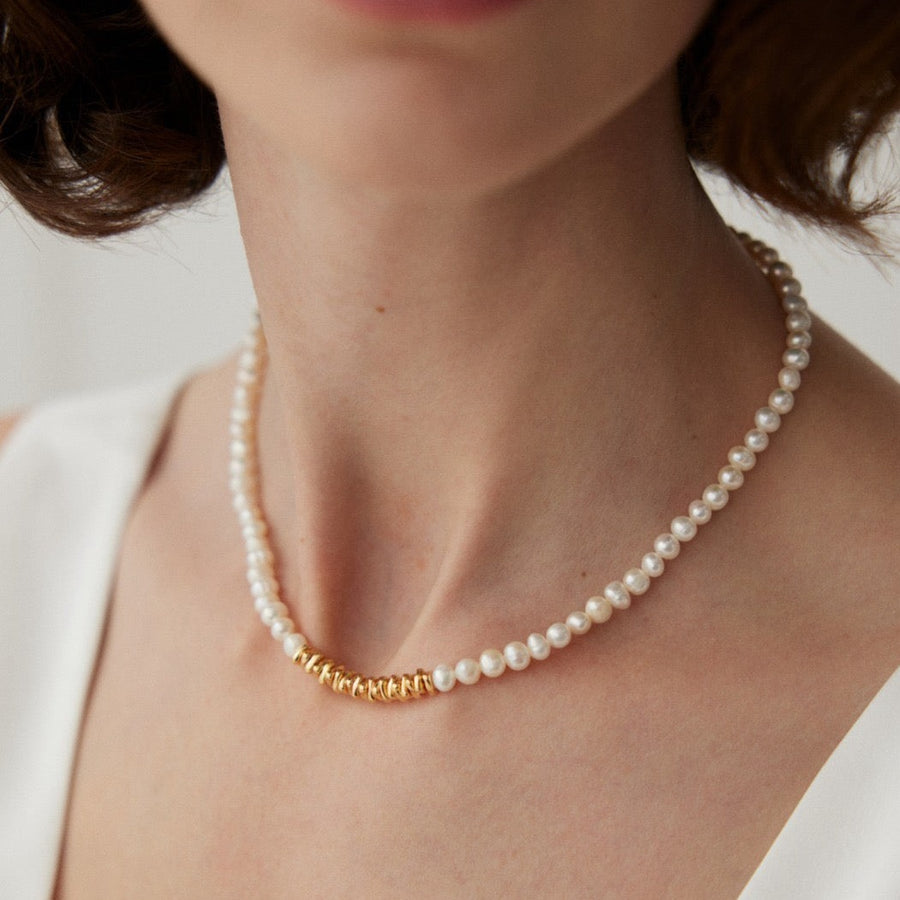 Delphine Pearl Necklace