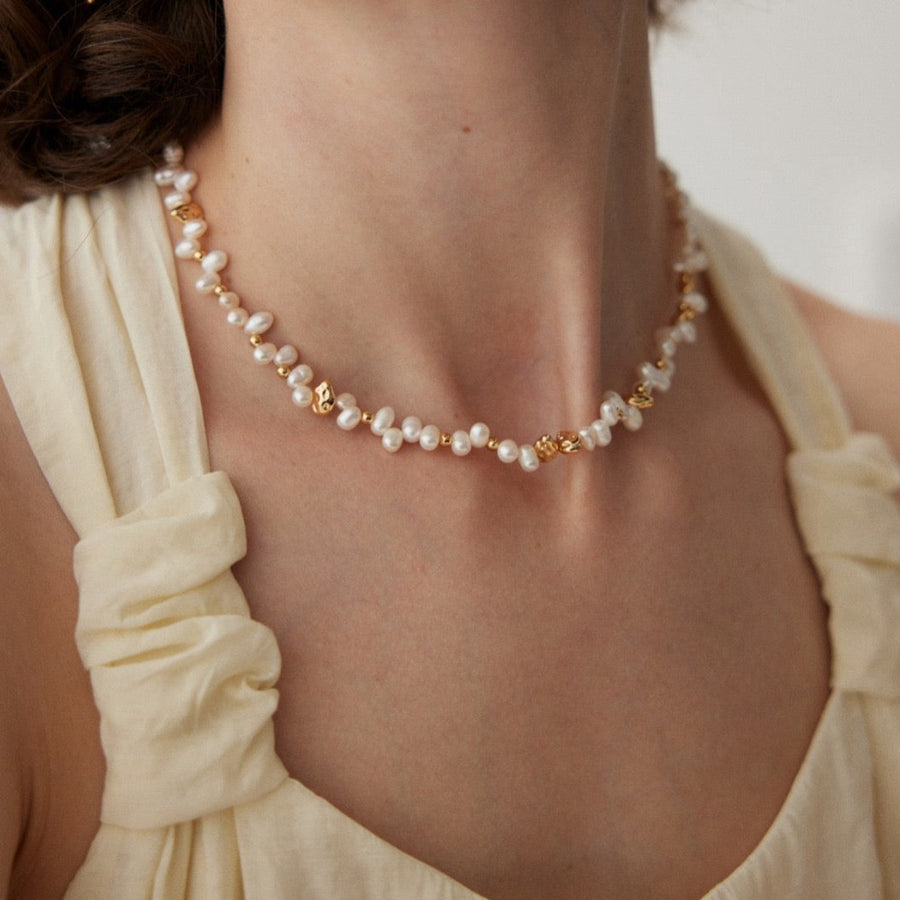 Chandelier Pearl Necklace