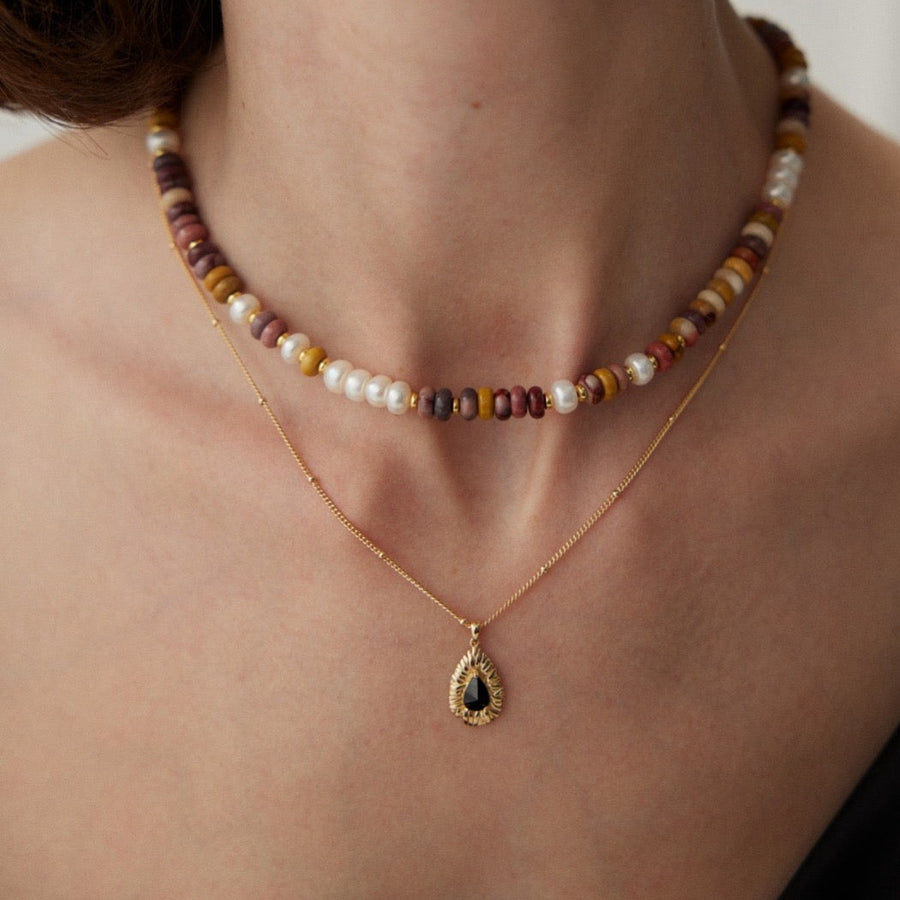 Cascade Zircon Necklace