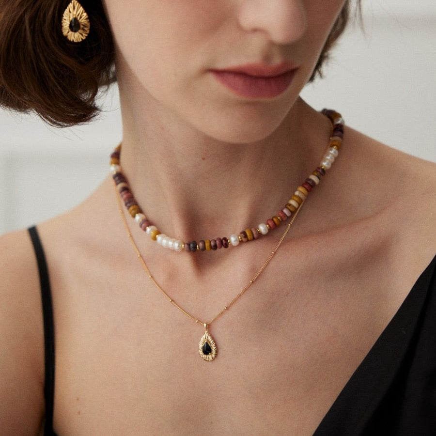 Cascade Zircon Necklace