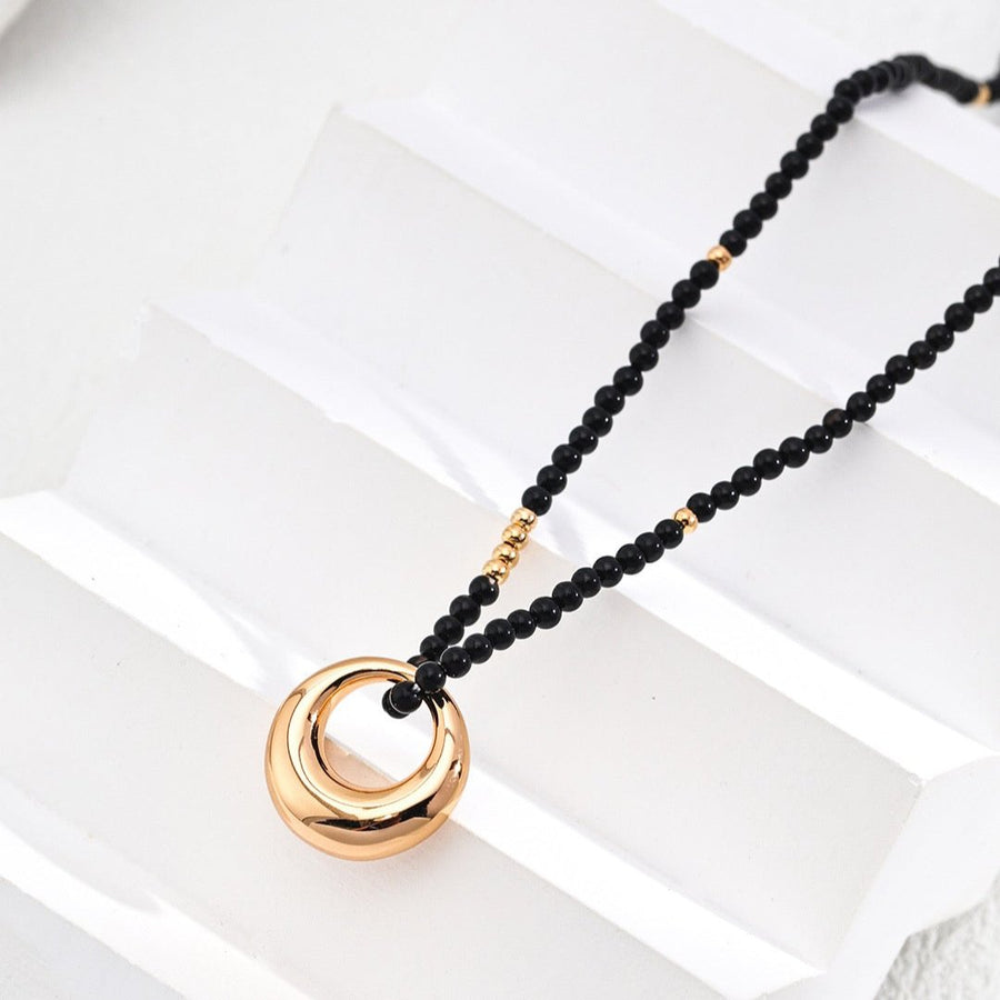 Moon Onyx Necklace